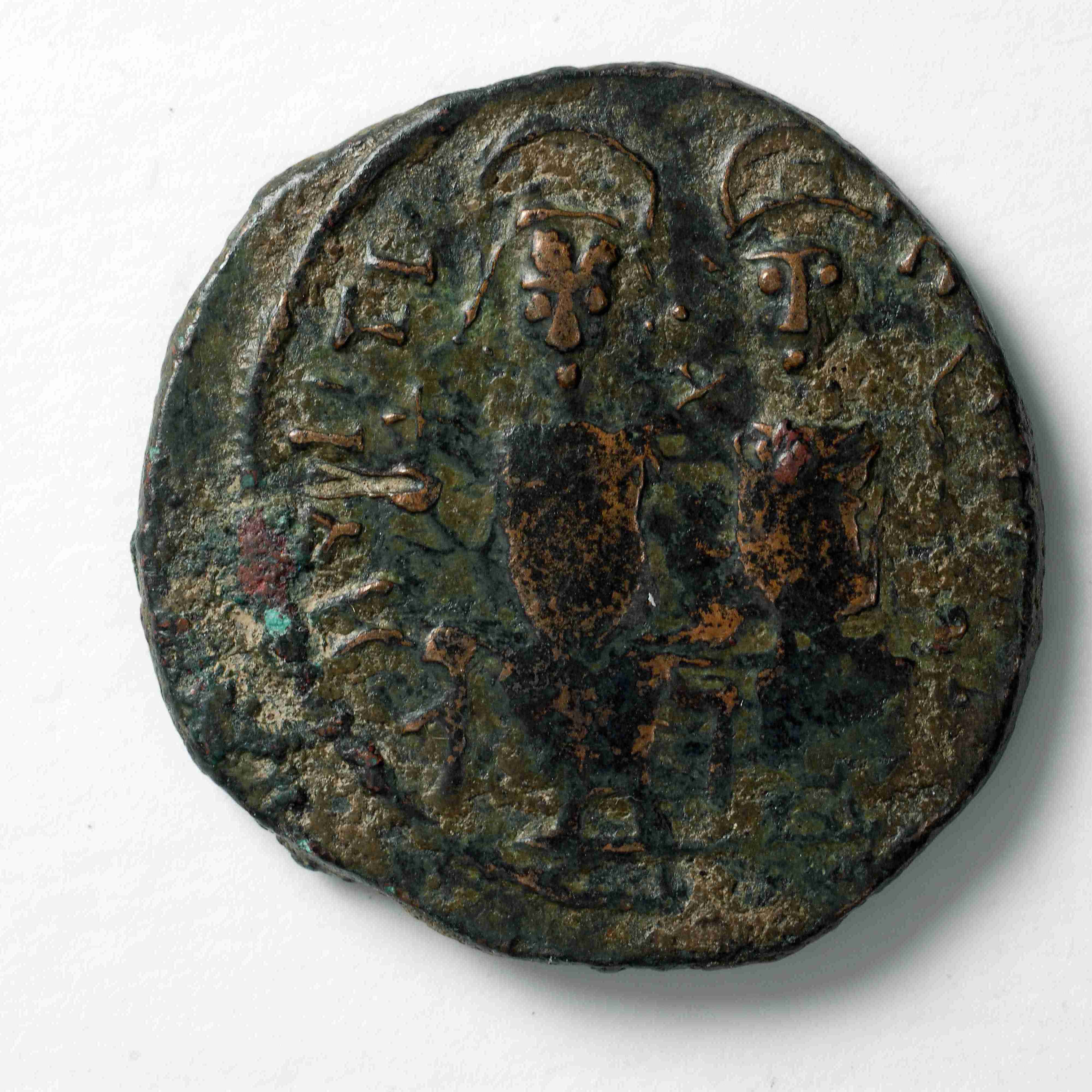 Persian-ruled Syria — Follis (Uncertain Mint, 622–623), аверс, do_byzant