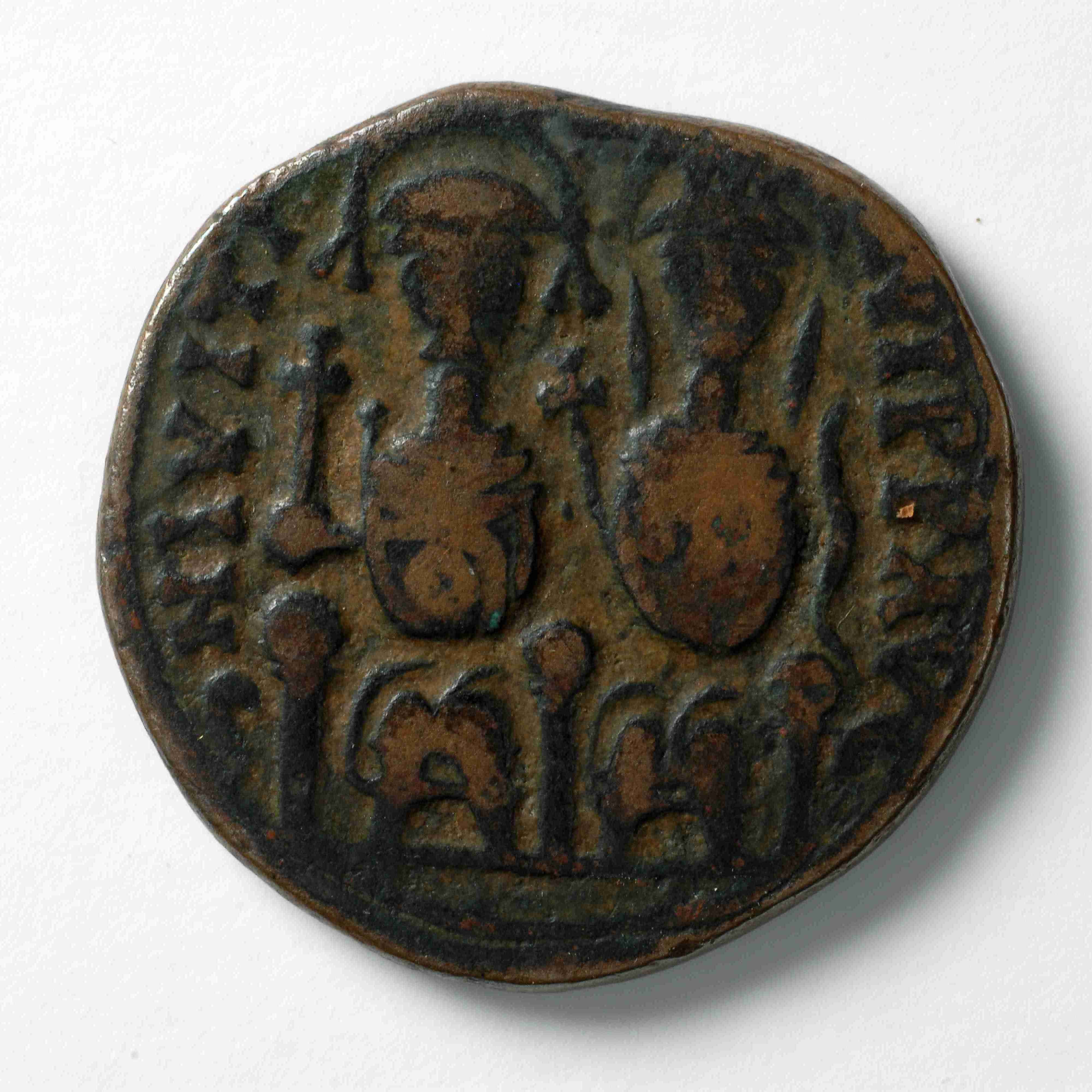Persian-ruled Syria — Follis (Uncertain Mint, 612–613), аверс, do_byzant