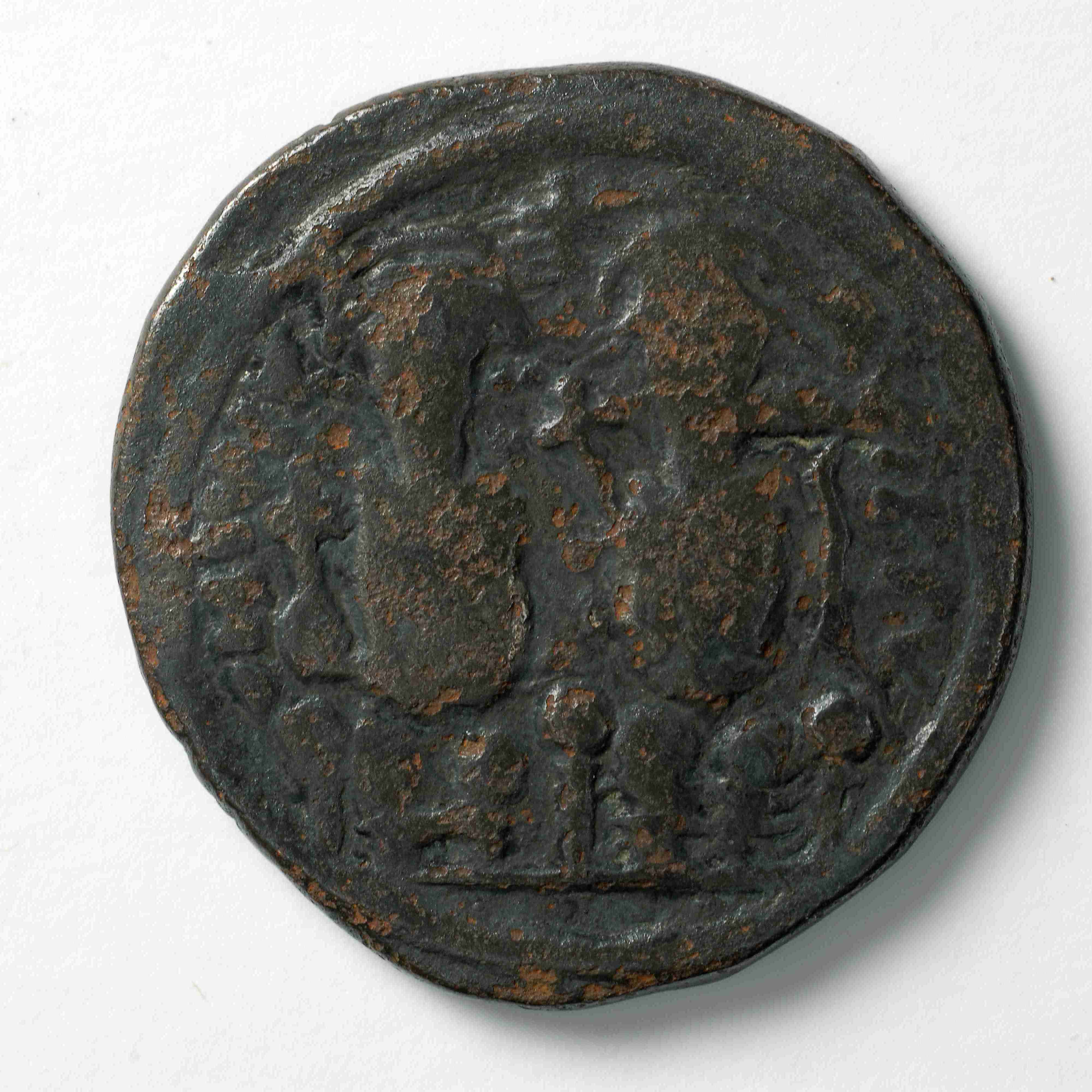 Persian-ruled Syria — Follis (Uncertain Mint, 612–613), аверс, do_byzant