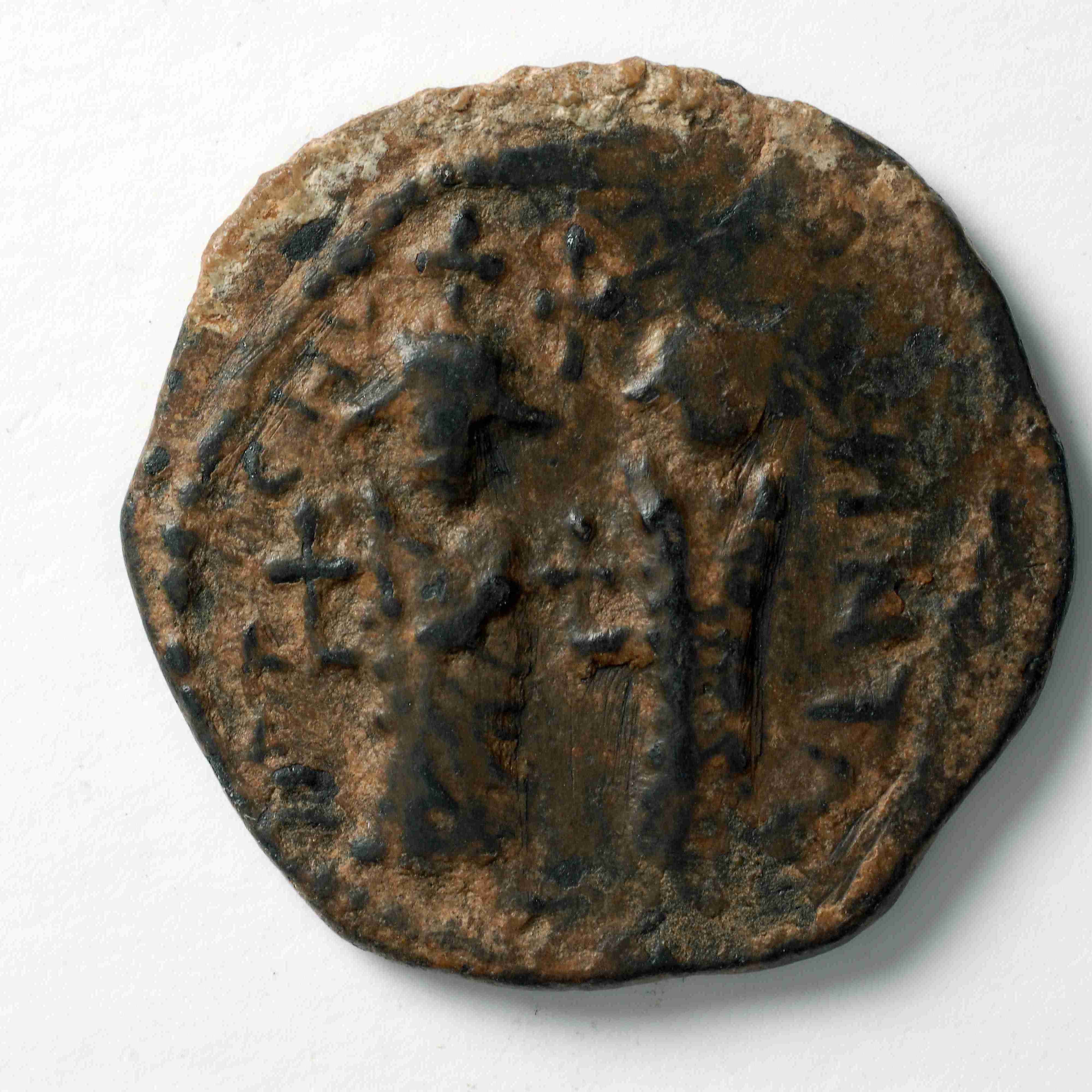 Persian-ruled Syria — Follis (Uncertain Mint, 612–613), аверс, do_byzant