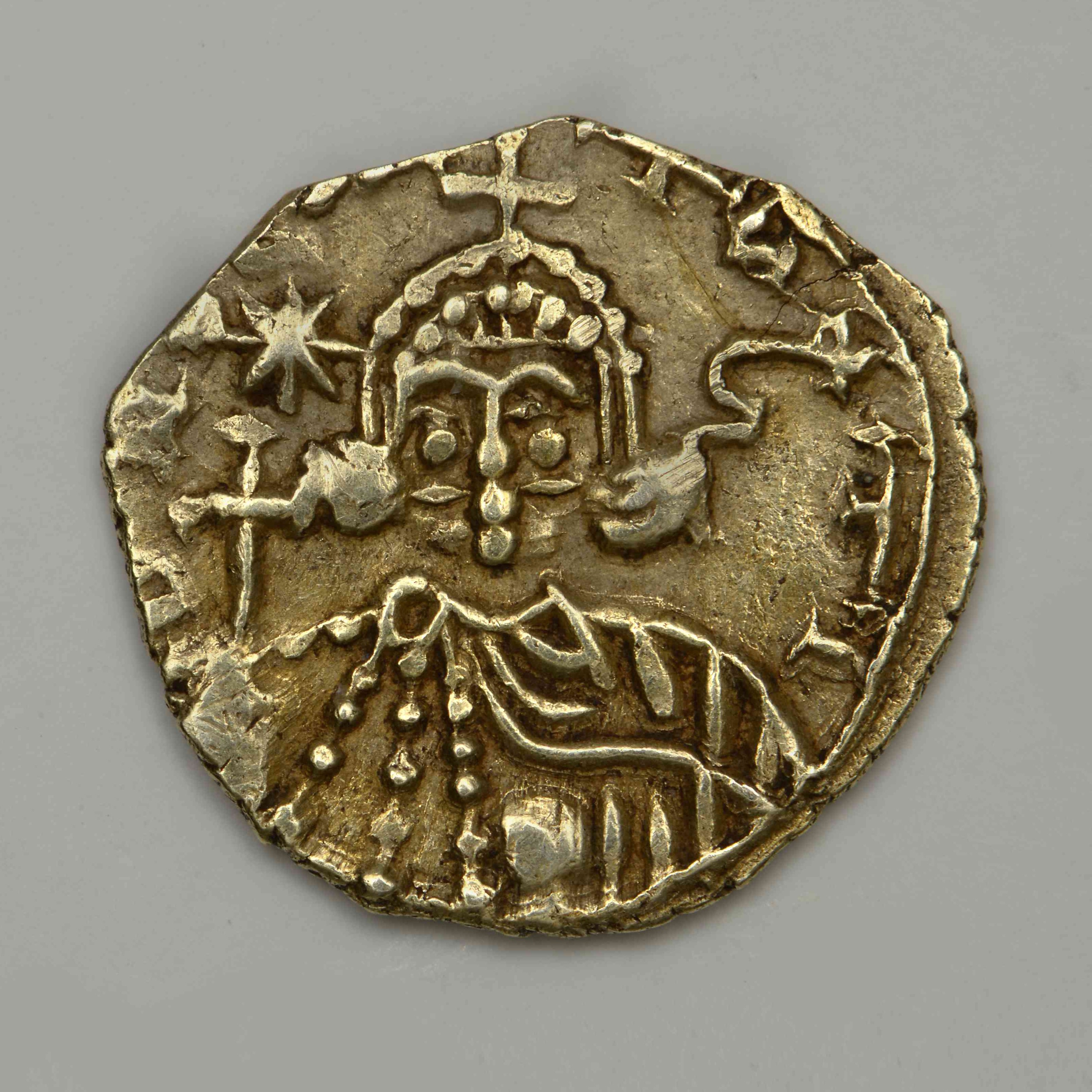 реверс Leo III — Tremissis (Rome, 722–723)
