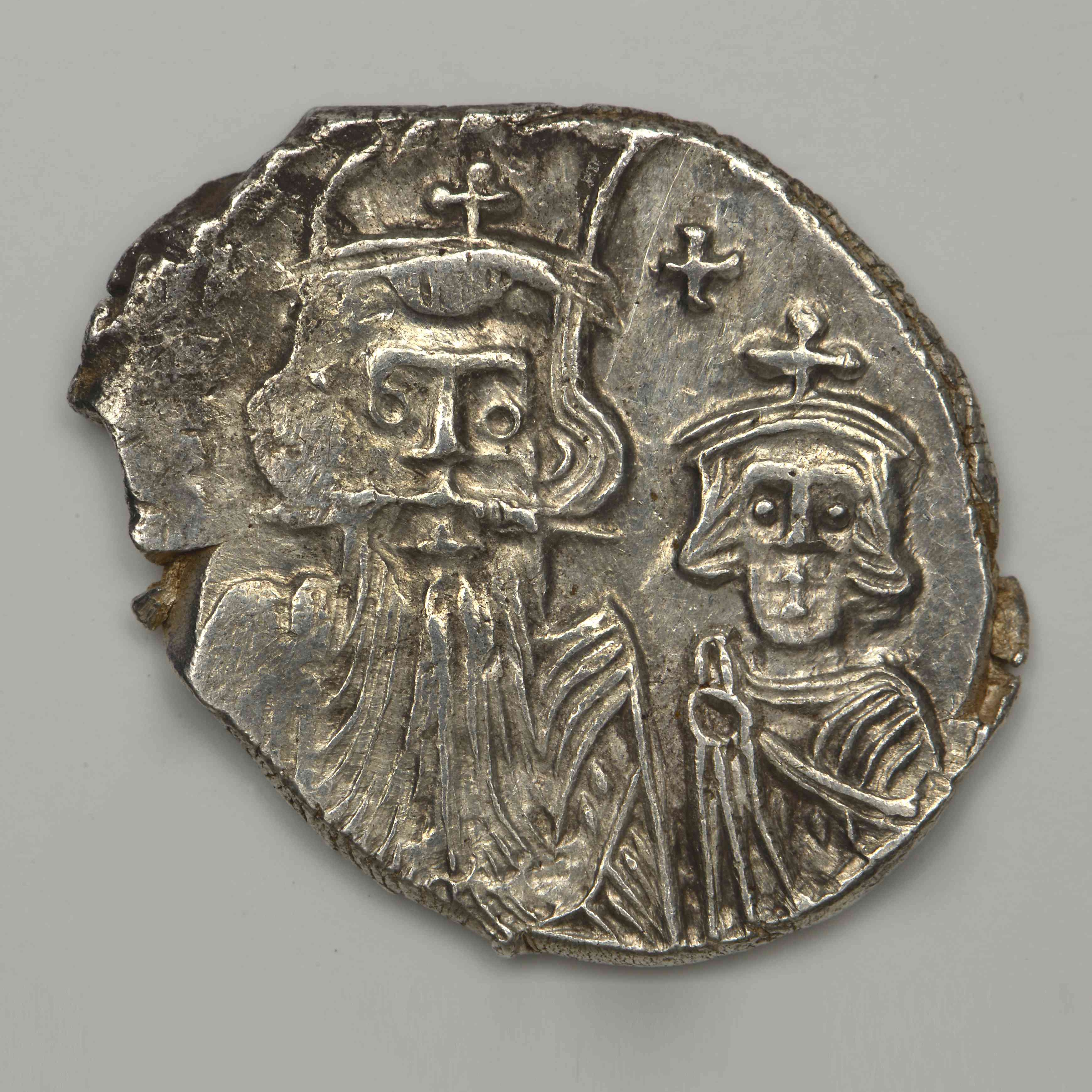 Constans II — Hexagram (Constantinople, 641), аверс, do_byzant
