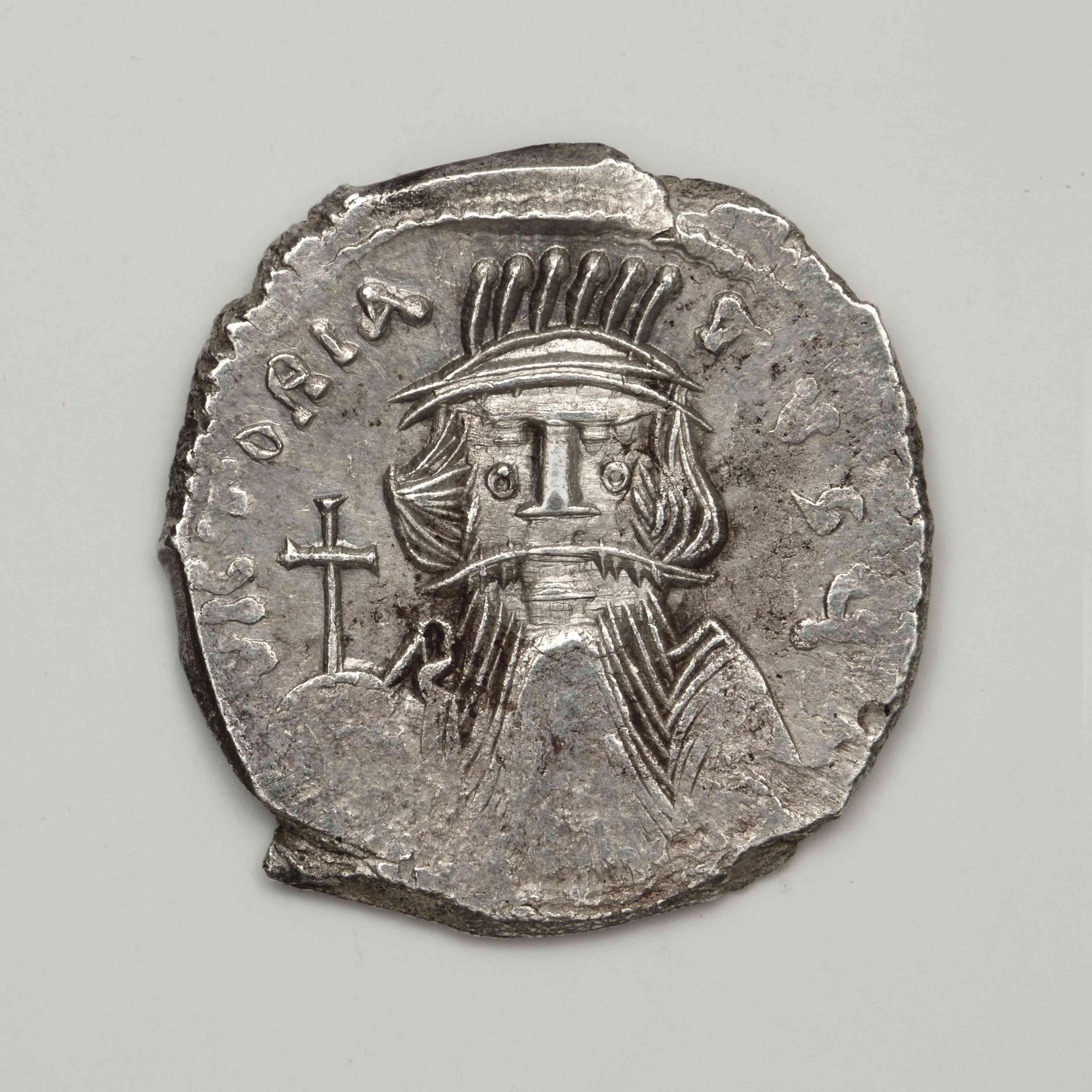 Constans II — Hexagram (Constantinople, 641), аверс, do_byzant