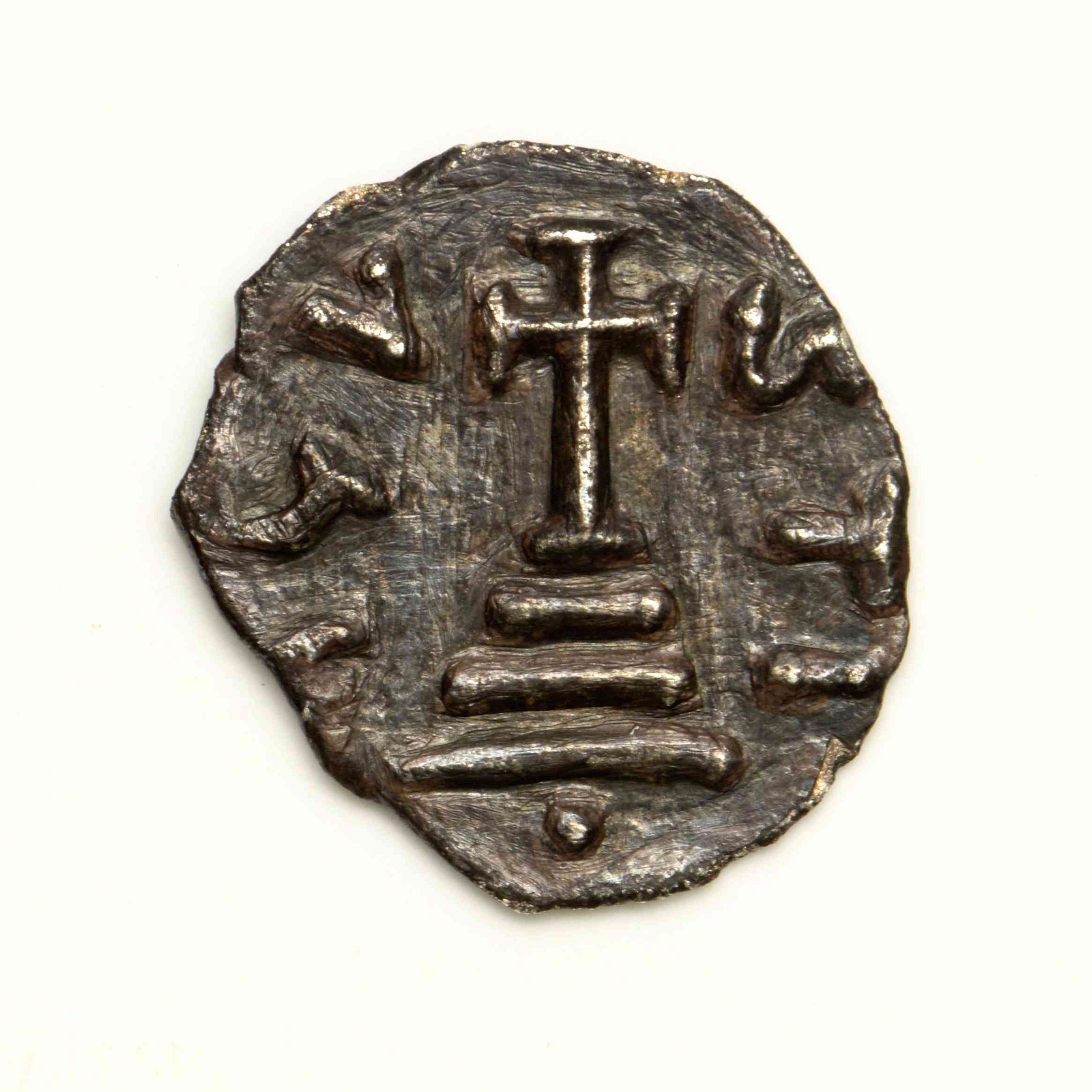 reverse Constans II — Light Third Siliqua (Carthage, 641)
