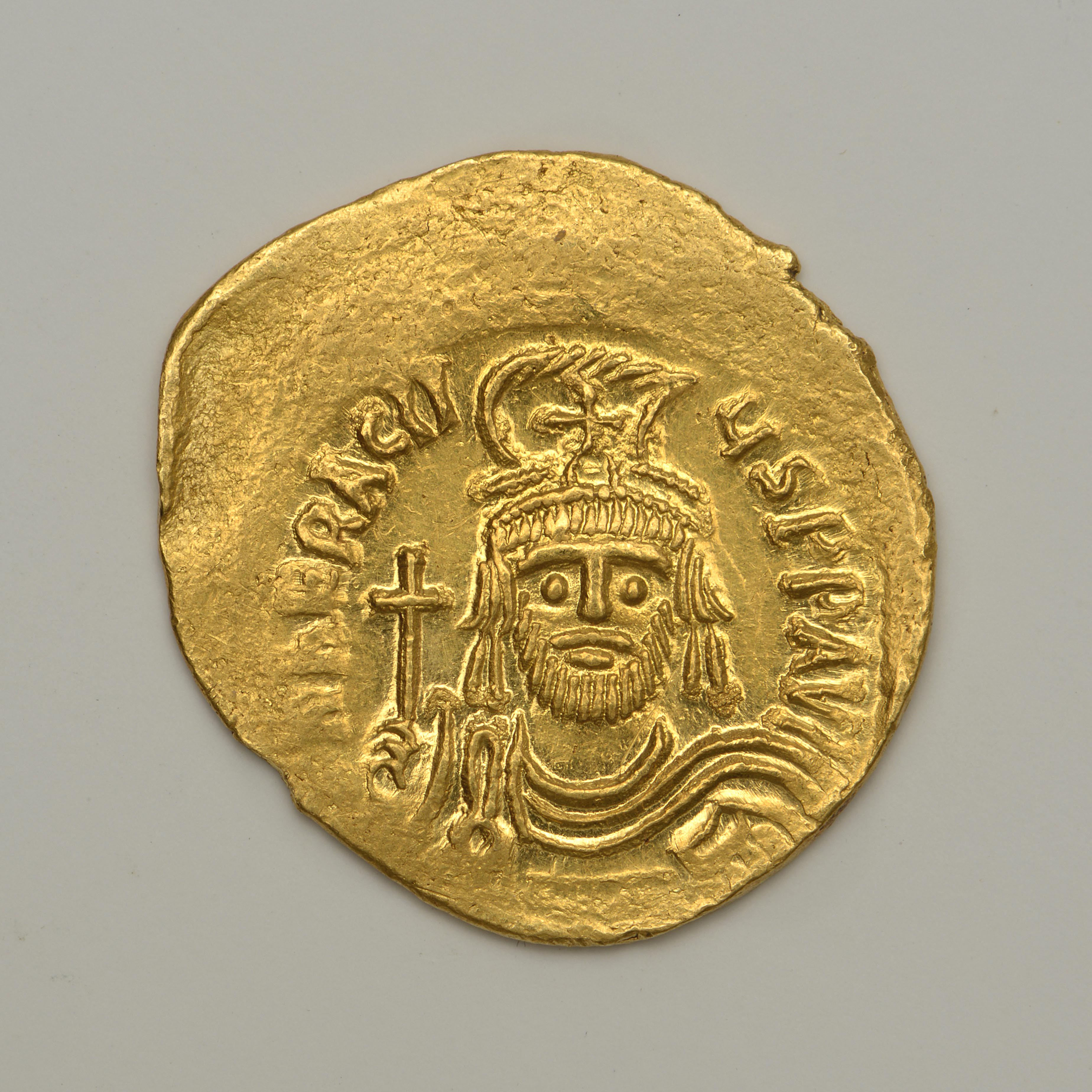 Heraclius — Solidus (Constantinople, 629), аверс, do_byzant
