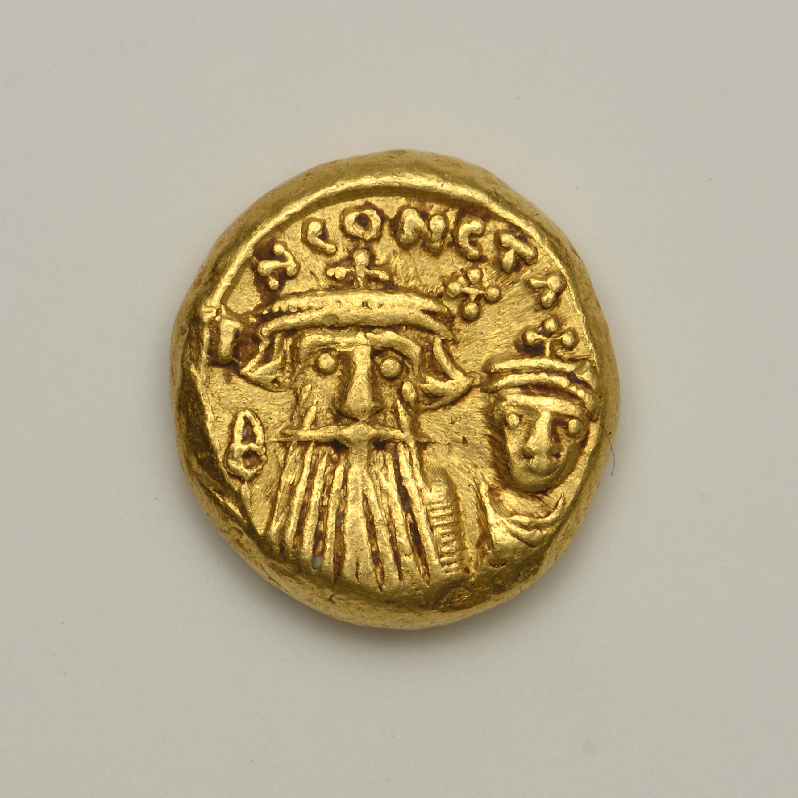 Constans II — Solidus (Carthage, 659), аверс, do_byzant