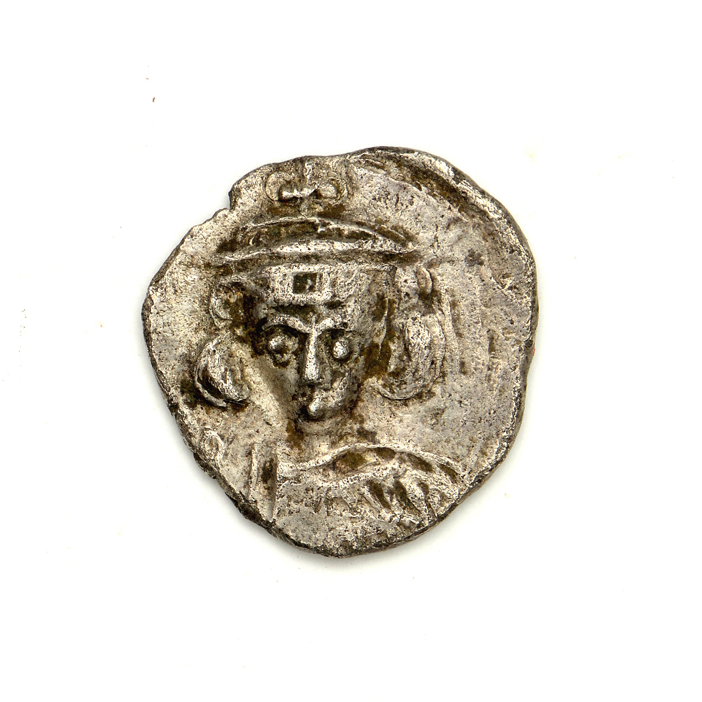 аверс Justinian II — Siliqua (Sardinia, 685)