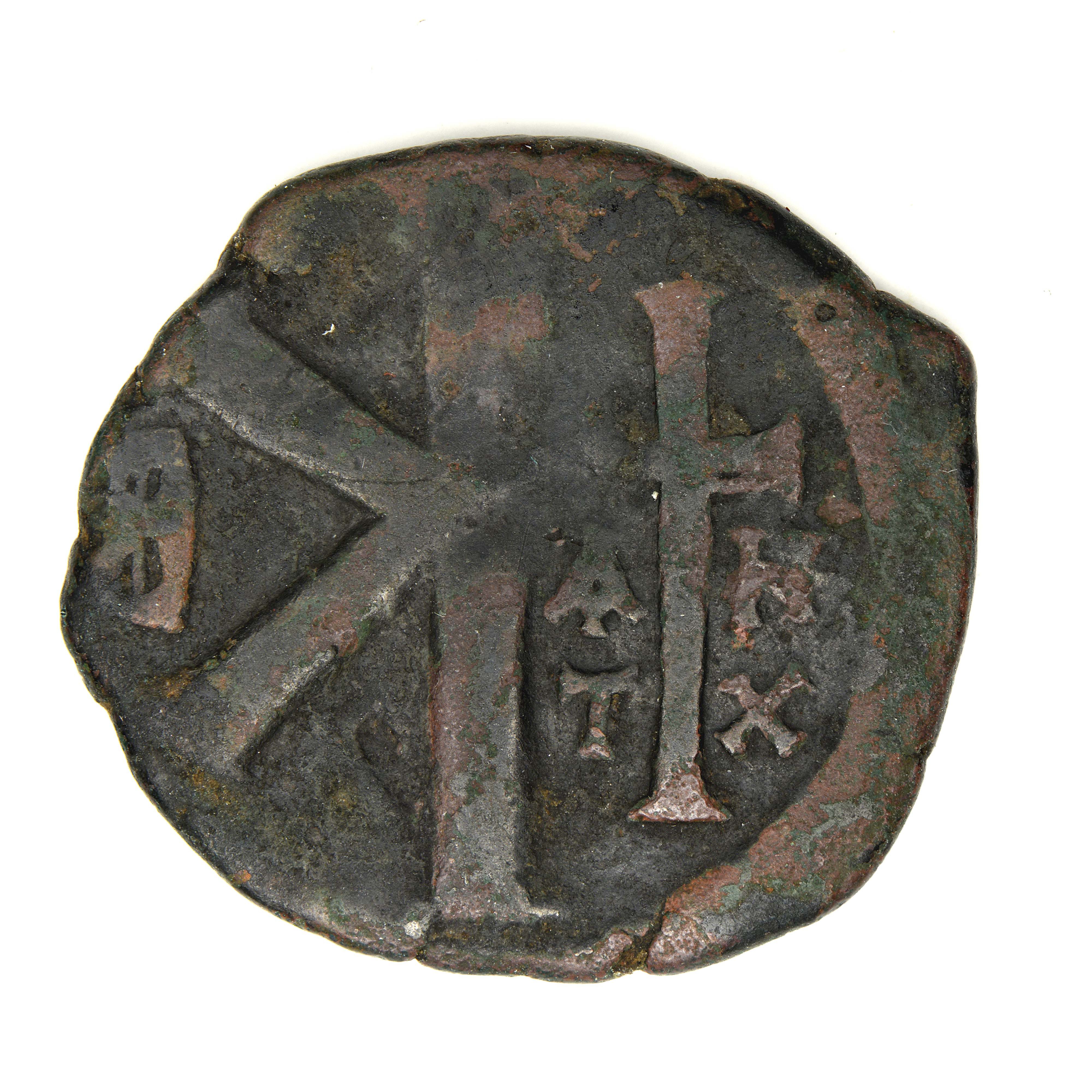 реверс Anastasios I — Half Follis (Antioch, 498)
