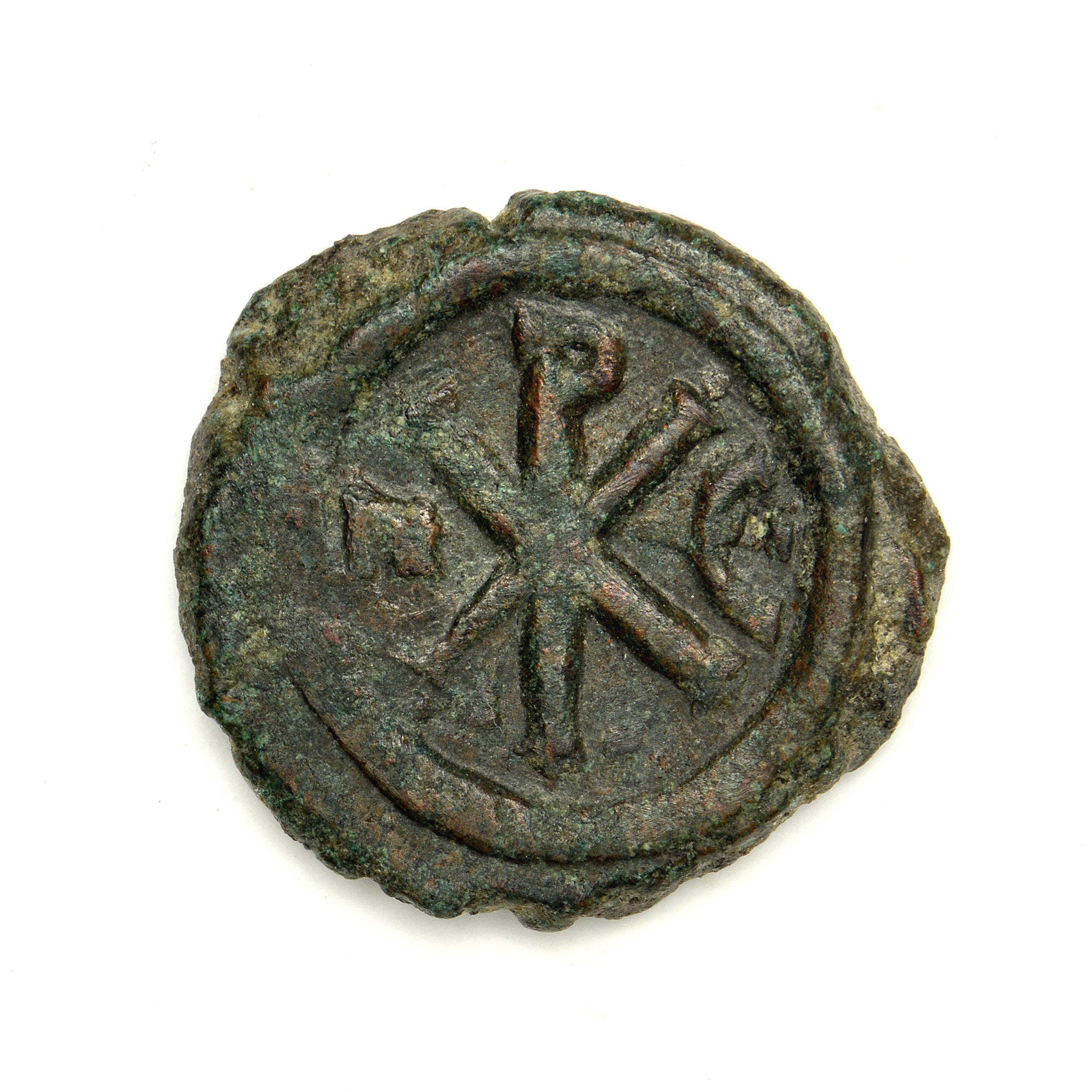 реверс Justin I — Pentanummium (Nikomedeia, 522)