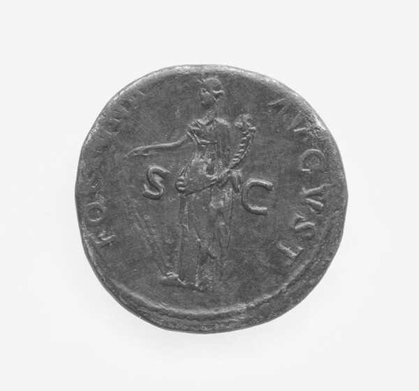 RIC II Nerva 98 (sestertius), реверс, getty