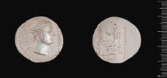 Bactrian and Indo-Greek Coinage Antimachus I 2.1, harvard