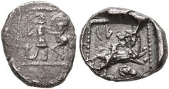 Samarian Coinage 101, реверс, sitnam