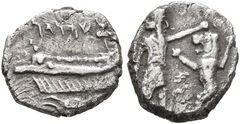 Samarian Coinage 21, реверс, sitnam
